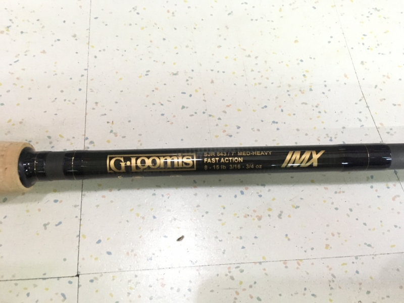 images/product/คันเบ็ด เลือกยี่ห้อสินค้า IMX SJR 843/7 สปินนิ่งเวทสาย 8-15lb /GLOOMIS IMX 1.JPG